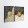 Wallity Set de 2 Cuadros Decorativos sobre Lienzo 50 x 70 cm